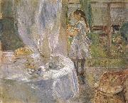 Berthe Morisot At the little cottage France oil painting artist